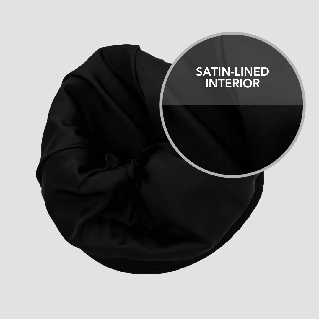 Satin-Lined, Waterproof, Men's Cuffed Beanie - Image 3