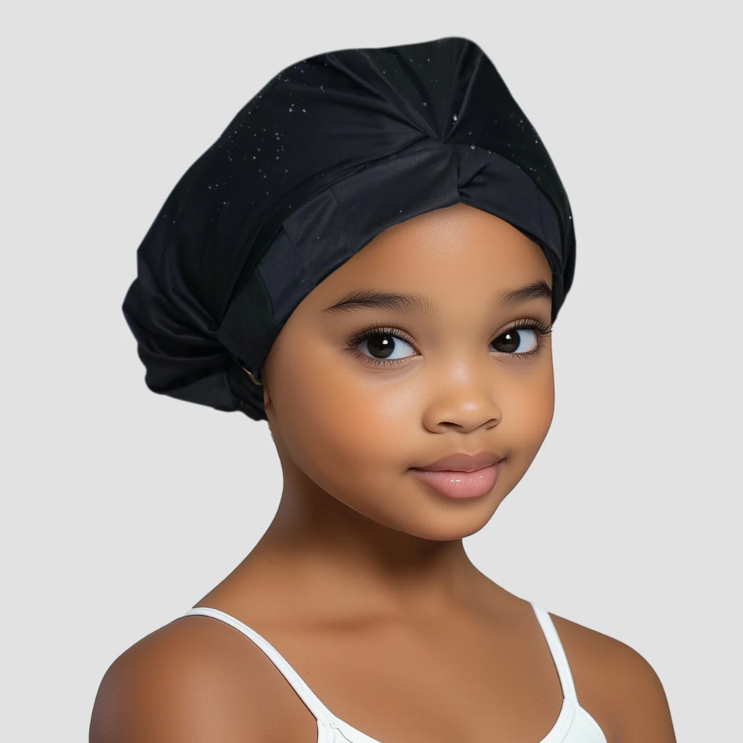 Hairbrella Kids Gift Set: Shower Cap & Sleep Cap Combo - Image 2