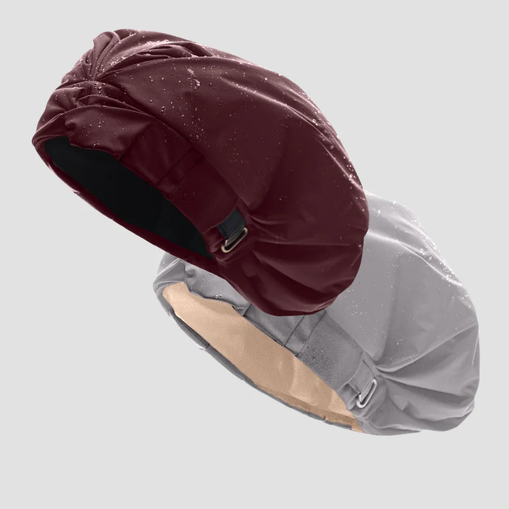 Hairbrella Satin-Lined Shower Cap XL - Bundle (2) - Image 25