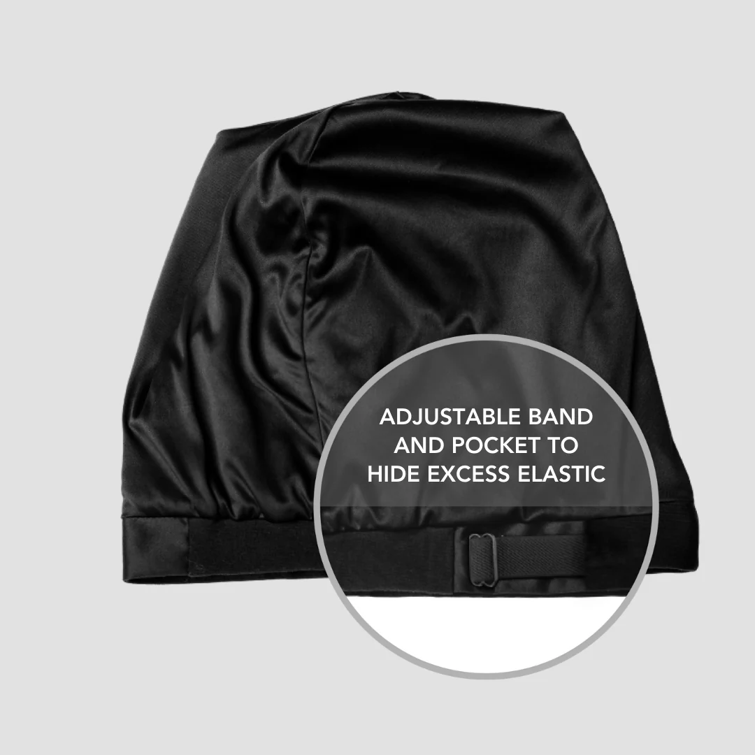 Hairbrella Satin-Lined Sleep Cap - Image 4