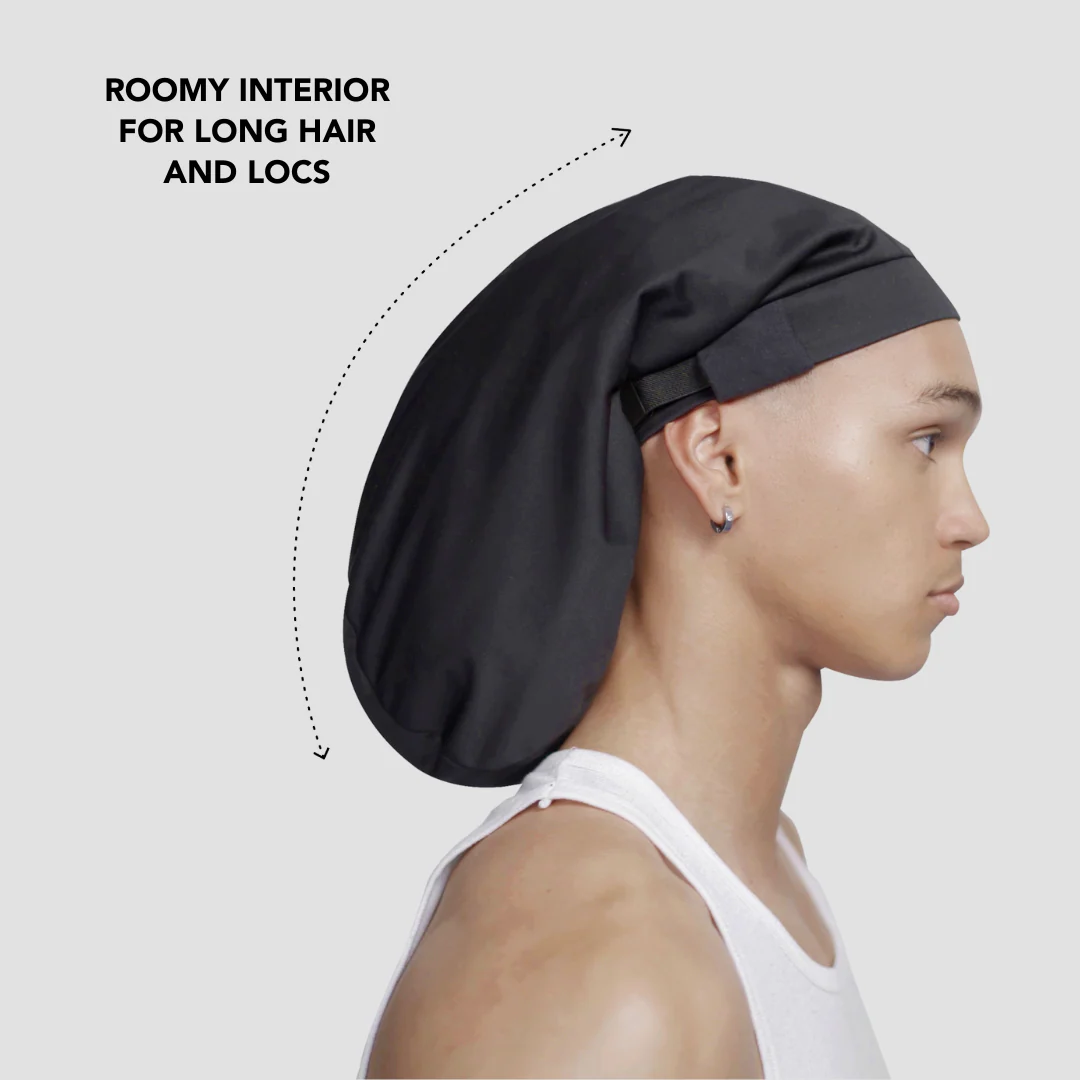 Hairbrella Satin-Lined Men's Sleep Cap - Image 3