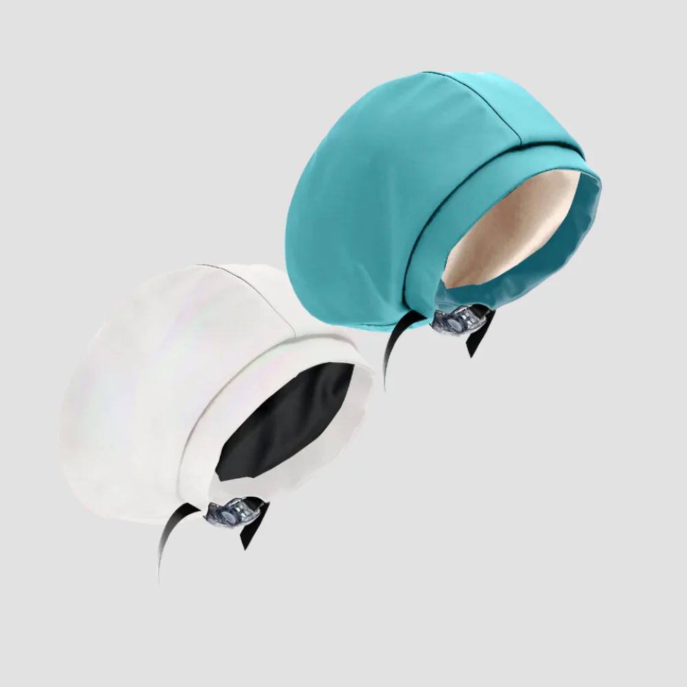 Hairbrella Satin-Lined Waterproof, Adjustable Classic Swim Cap, Pearl Bundle (2) - Image 14