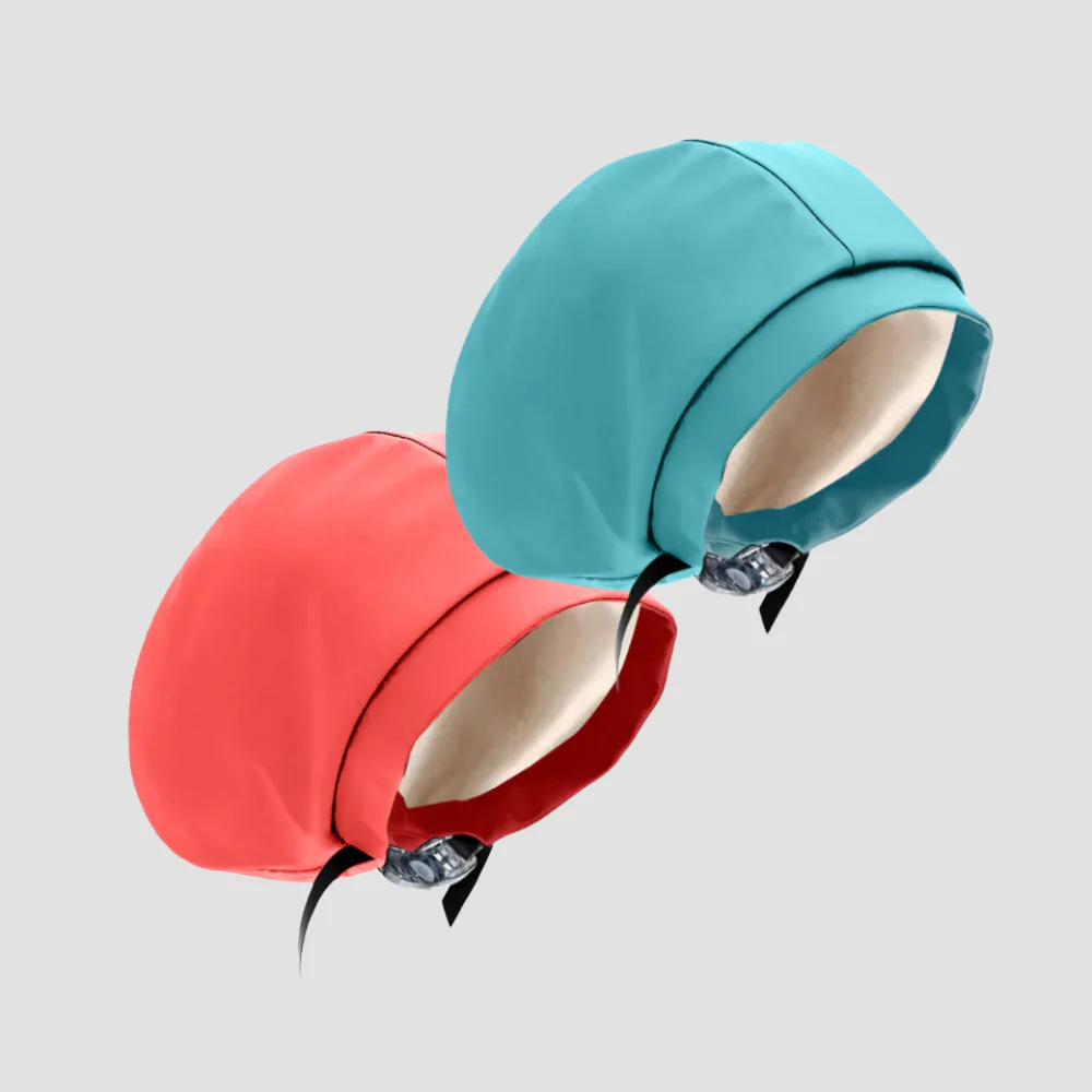 Hairbrella Satin-Lined Waterproof, Adjustable Swim Cap, Bundle (2) - Image 40