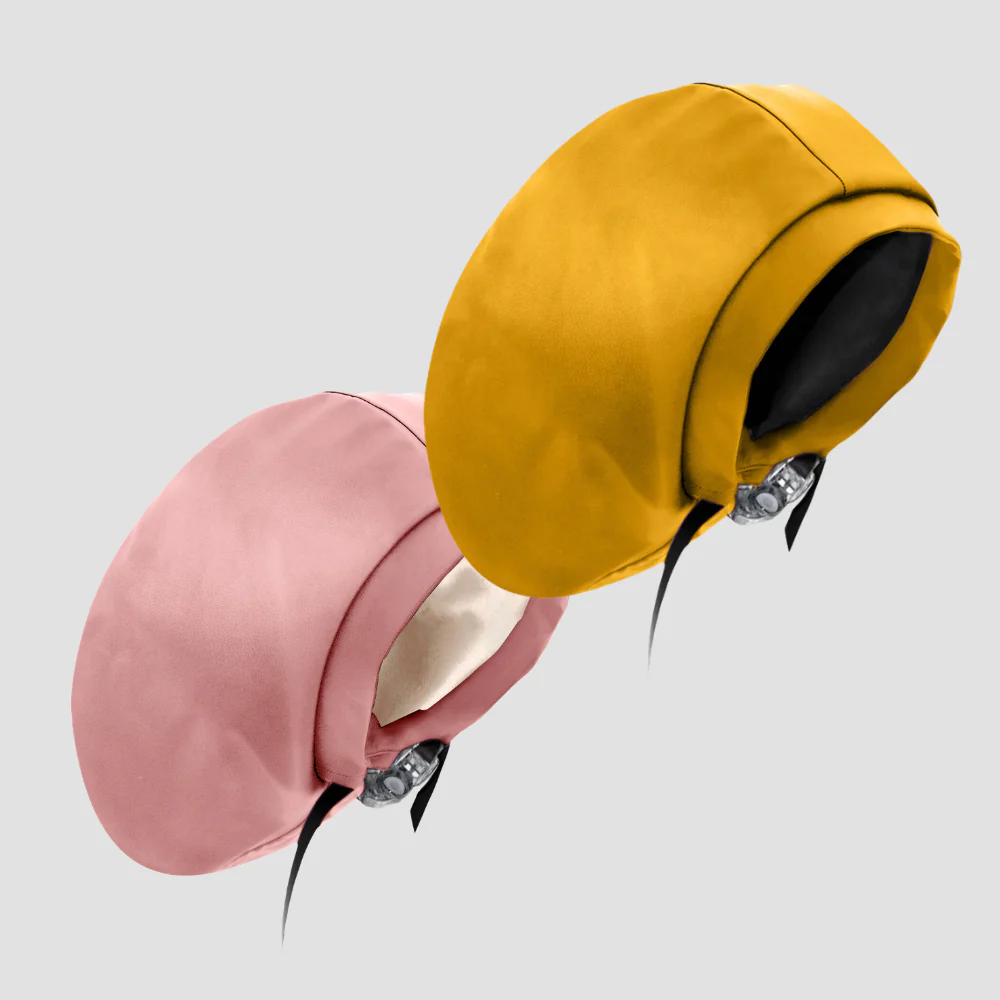Hairbrella Satin-Lined Waterproof, Adjustable XL Swim Cap, Blush Bundle (2) - Image 15