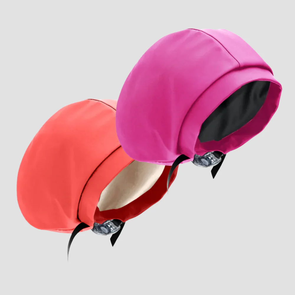 Hairbrella Satin-Lined Waterproof, Adjustable XL Swim Cap, Bundle (2) - Image 55