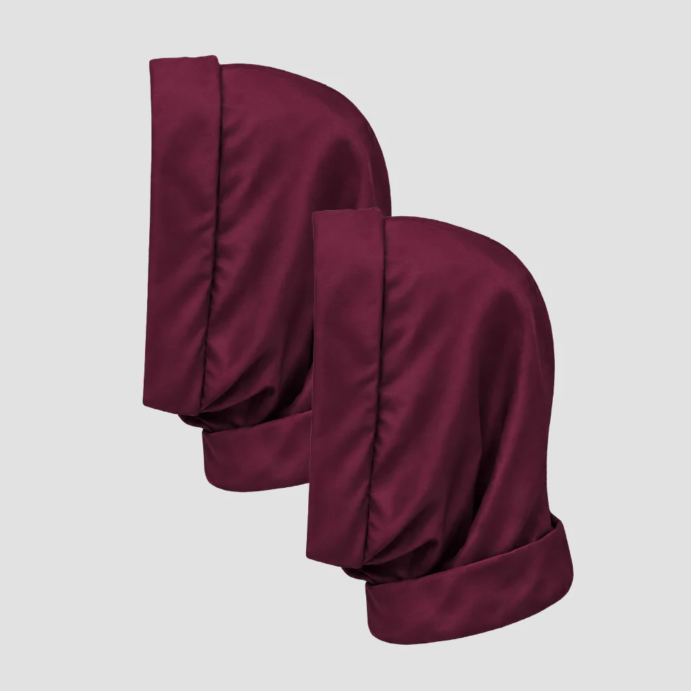 Hairbrella Satin-Lined, Waterproof, Packable Lite Rain Scarf - Bundle(2) - Image 29
