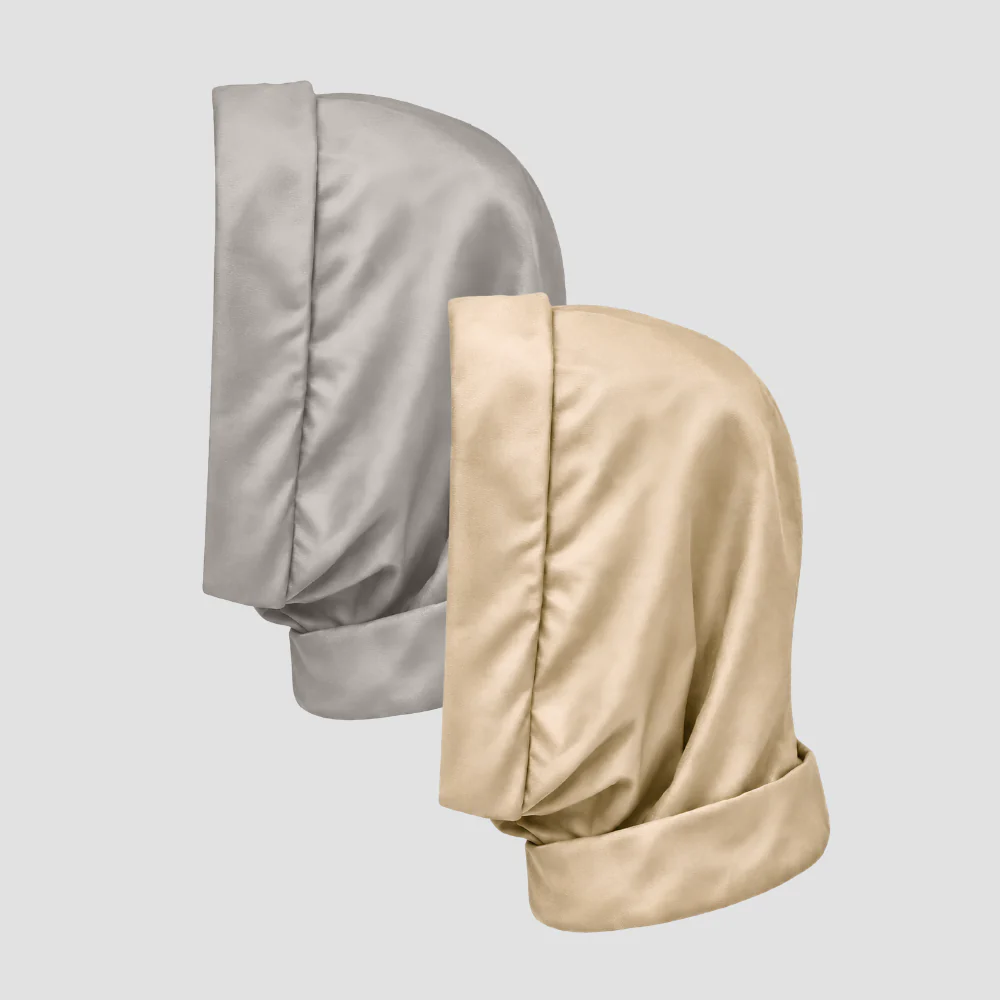 Hairbrella Satin-Lined, Waterproof, Packable Lite Rain Scarf - Bundle(2) - Image 42