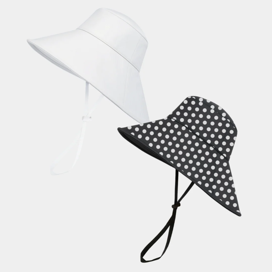 Hairbrella Waterproof, Satin-Lined, Wide Brim Sun Hat, Bundle (2) - Image 17