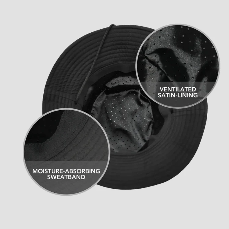 Satin-Lined, Waterproof Sun Hat - Image 4